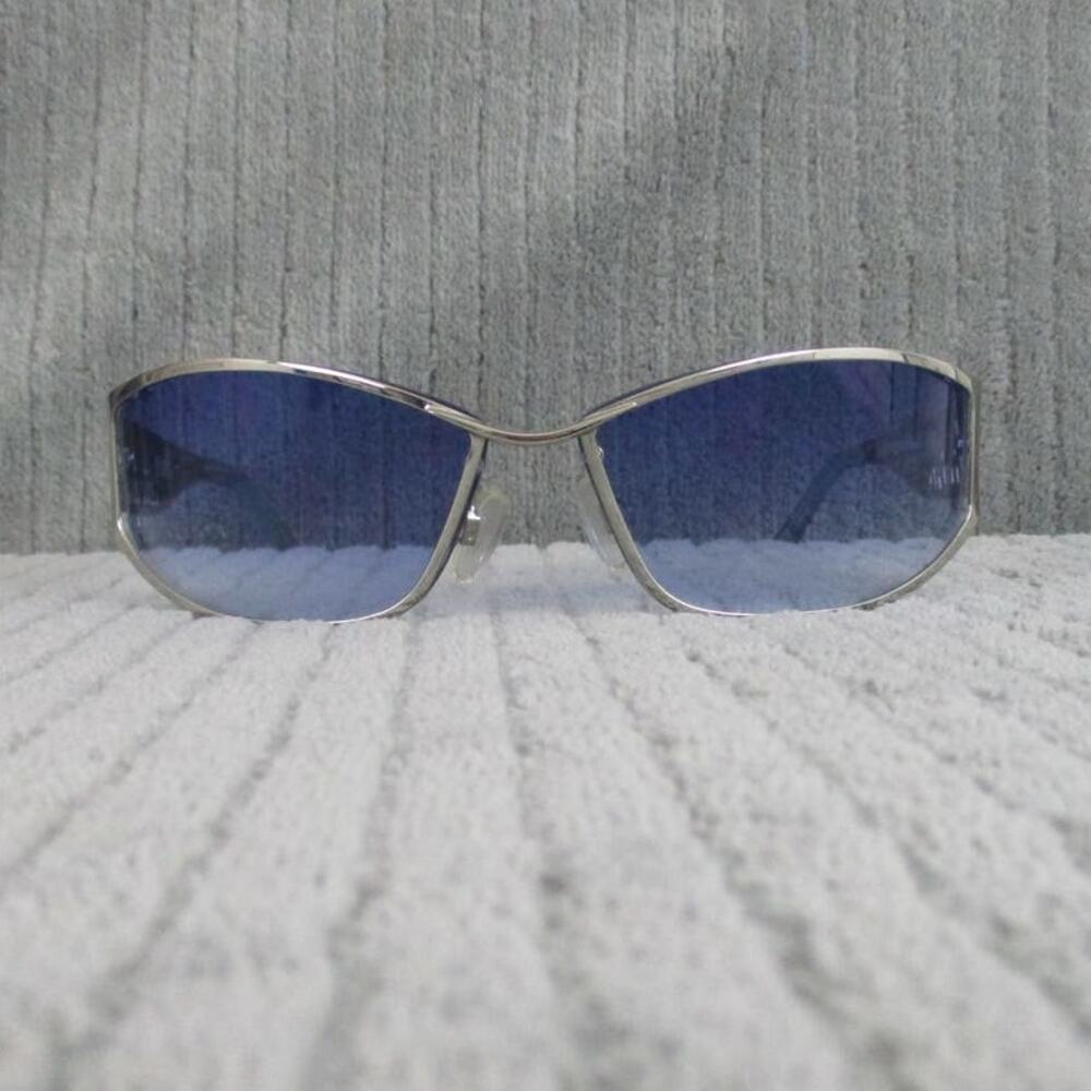 New Divine Eyewear Flirt Chrome/Blue Gradient Sunglasses Women's NWT